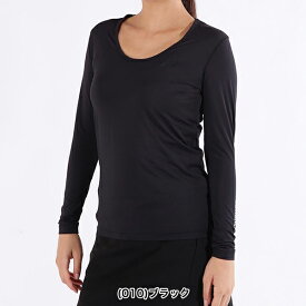 ニューバランスゴルフ 2025年春夏モデル レディース U NECK INNER Vネック 長袖 インナーシャツ 012-5967502 NEW BALANCE GOLF【25】