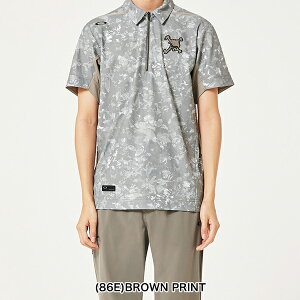 12聚ySiΏہIGg[Ń|Cg3{IzI[N[ 2025Ntăf Y SKULL GEO FOLIAGE SHIRT Vc FOA407598 OAKLEYy25z