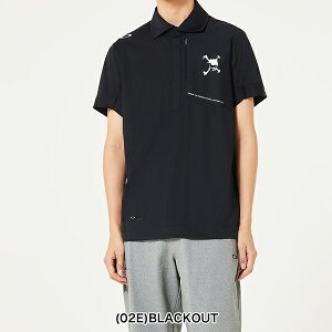 オークリー 2025年春夏モデル メンズ SKULL SLEEK STRIPE SHIRT 2.0 半袖シャツ FOA407672 OAKLEY【25】