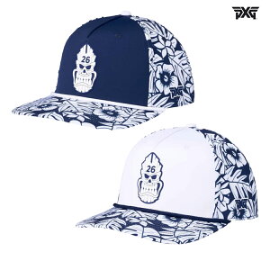 PXG �s�[�G�b�N�X�W�[ Darkness Tiki Skull 5 Panel Curved Bill �L���b�v �y25�z