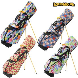 ★期間限定★【全品対象！エントリーでポイント3倍♪】ラウドマウス LM-CB0029 スタンド キャディーバッグ 1.9kg 8.5型 47インチ対応 5分割 775-987 キャディバッグ【25FW】