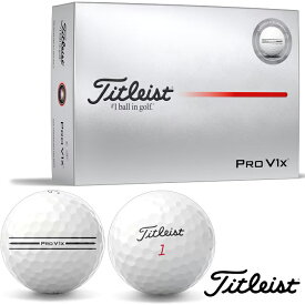 タイトリスト PRO V1 X エイム エンハンスド ゴルフボール 1ダース Titleist【25】