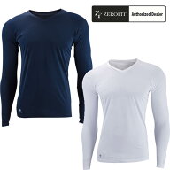 イオンスポーツ 春夏モデル ユニセックス ゼロフィット ICE MESH アイスメッシュ Vネック長袖 アンダーウ…