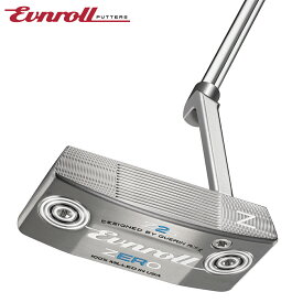 EVNROLL メンズ イーブンロール ZERO シリーズ パター Z2s Square-Back Blade KBS CTツアーパター 120 ステップレス 0.370 スチールシャフト EVNROLL ツアータック ネオ ホワイト・ブラック グリップ【26SS】