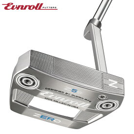 EVNROLL メンズ イーブンロール ZERO シリーズ パター Z5s Winged Full Mallet KBS CTツアーパター 120 ステップレス 0.370 スチールシャフト EVNROLL ツアータック ネオ ホワイト・ブラック グリップ【26SS】