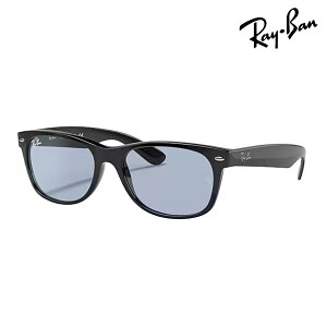 RayBan ���C�o�� ���j�Z�b�N�X New Wayfarer �T���O���X 2132F601/6455 �J���[���́FBLACK/BLUE GREY�y25FW�z