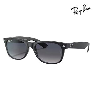 RayBan ���C�o�� ���j�Z�b�N�X New Wayfarer �T���O���X 2132F601S7855 �J���[���́FMATTE BLACK/BLUE GRADIENT GREY�y25FW�z