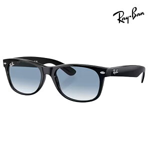 RayBan ���C�o�� ���j�Z�b�N�X New Wayfarer �T���O���X 2132F901/3F55 �J���[���́FBLACK/CLEAR GRADIENT BLUE�y25FW�z