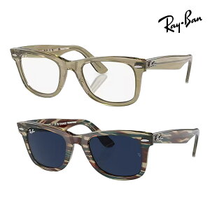 RayBan ���C�o�� ���j�Z�b�N�X Wayfarer �T���O���X 2140F1387GG52 �J���[���́FPHOTO STRIPED GREY/TRANSITIONS 8 SAPPHIRE�y25FW�z