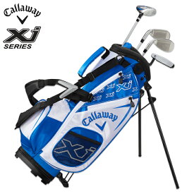 【あす楽】Callaway キャロウェイ ゴルフクラブフルセット キャディーバッグ付き JUNIOR ジュニア Xj 1 ジュニアセット クラブ4本セット(身長100cm-120cm用) FW,I#7,SW,PT【18】 ゴルフクラブ ゴルフ用品 フェアウェイウッド アイアン パター