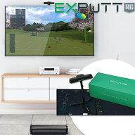 ★本体をテレビに繋げば設置完了！★エクスパット ゴルフパッティング シミュレーター EXPUTT RG (最新モ…