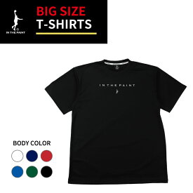 【1点限りネコポス対応】ビッグサイズ IN THE PAINT インザペイント ITP23301B Tシャツ メンズ バスケ 半袖 大きいサイズ