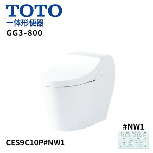 TOTO �E�H�V�����b�g��̌`�֊�yCES9C10P#NW1�zGGA ��ʒn ���r�� �����f���Ή�