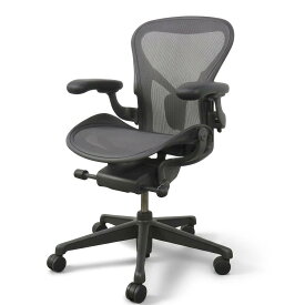 【中古】アーロンチェア ハーマンミラー リマスタード アジャスタブルアーム Aサイズ ライト 中古オフィス家具 R5051