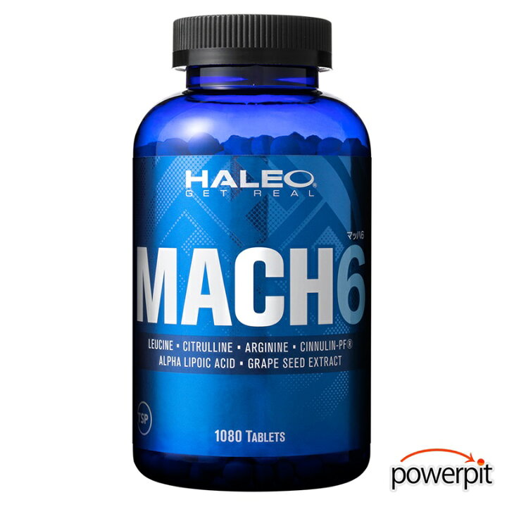 楽天市場】ハレオ HALEO マッハ6 MACH6 アミノ酸 BCAA 1080粒 