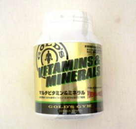 スーパーSALE ゴールドジム F2510 マルチビタミン&ミネラル【 180粒 】ビオチン ビタミンD 免疫 体調維持 コンディション 疲労回復 神経 巡り 循環 代謝 内臓機能 補酵素 微量栄養素 自然素材 GoldGym