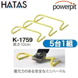 HATAS フレキシブルミニハードル10 スピード 瞬発力 アジリティ ファンクショナル リハビリ 運動不足解消 サッカー フットサル ラグビー アメリカンフットボール 卓球 テニス バドミントン ボクシング キック 空手 MMA 球技 秦運動具工業 自宅トレーニング