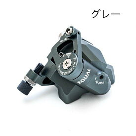 【10月下旬予定】GROWTAC グロータック EQUAL イコール 機械式ディスクブレーキキャリパー 1個セット （フラットマウント）セット 自転車用 ディスクロード クロスバイク グラベル ワイヤー式 軽量 ディスクブレーキ用 ドロップ用 フラット用