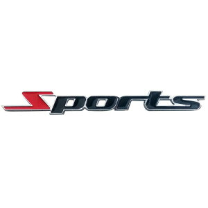 SPORTS�J�[�X�e�b�J�[ �X�|�[�c �G���u���� �����X�e�b�J�[ ������� ���Ԃ̃h���X�A�b�v �L�Y�B���Ȃǂ� ��t�ȒP 3D�X�e�b�J�[ CST06SPORTS ��������