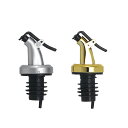 【2個セット】ボトルポアラー スイッチキャップ ボトルキャップ 液漏れ防止 オリーブオイル ワイン 酒 ボトルの注ぎ口…