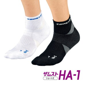 【15時迄の注文で即日出荷/日時指定必須】ZAMST ザムスト HA-1ショート (ソックス)