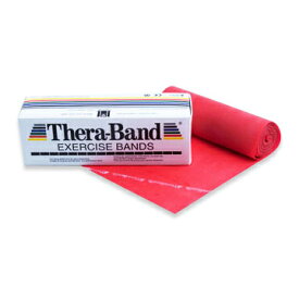 Thera-Band セラバンド エクササイズバンド レッド（強度2）6ヤード（5.4m)