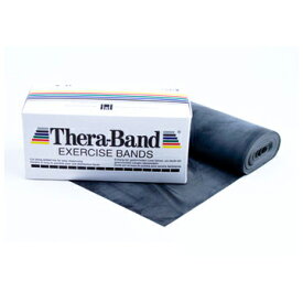 Thera-Band セラバンド エクササイズバンド ブラック（強度5）6ヤード（5.4m)