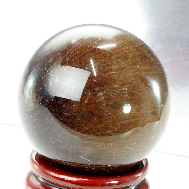 楽天市場】【49mm玉】ルチルクォーツ 丸玉｜ルチル Rutile Quartz 