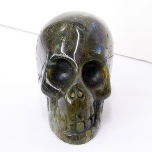uhCg hNbD Labradorite uhCgyꂱ Scull Skeleton  Gemstone  u XPg  XJ W hNzY Men's fB[X VR  