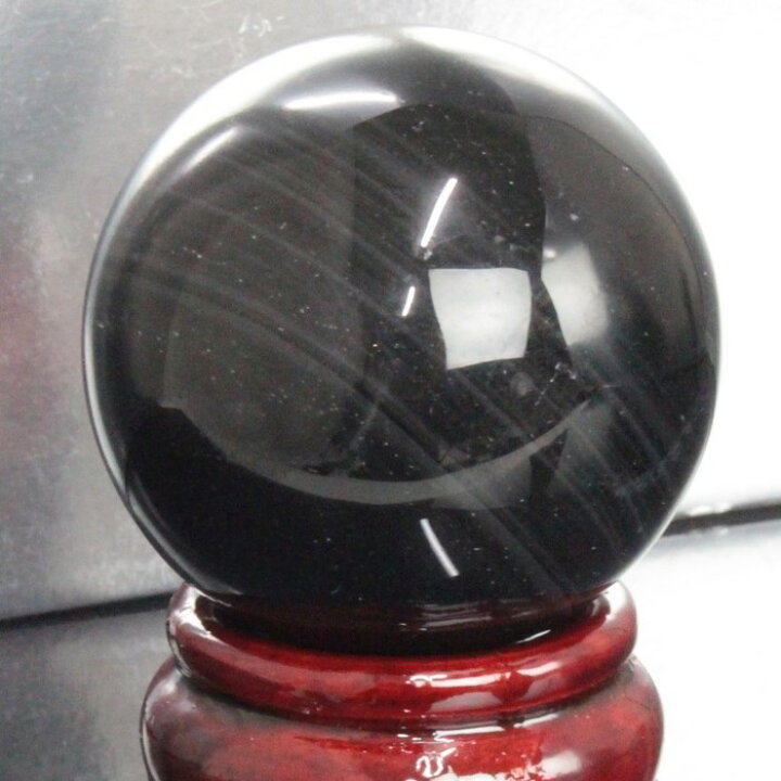 パワーストーン球体水晶オニキス