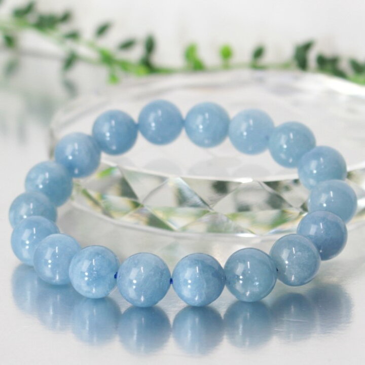 楽天市場】【一点物】アクアマリン ブレスレット｜藍玉 Aquamarine 緑 