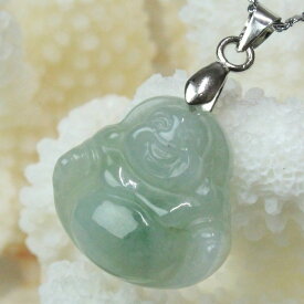 翡翠[ヒスイ] ペンダント｜Jade ジェイド ひすい ヒスイ 翡翠 ネックレス Pendant ネックレス ペンダントトップ Necklace ペンダント お財布の中に入れて 七福神 布袋 布袋像 仏像｜人気 おすすめ メンズ レディース パワーストーン ネックレス 天然石 翡翠[ヒスイ]