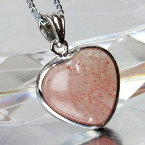 Xgx[NH[c y_gbStrawberry Quartz 䕐 Xgx[NH[c lbNX ؂񂾂 ˂ꂷ y_ggbv Pendant Necklace y_gbY Men's fB[X Ladies 