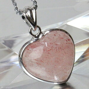 Xgx[NH[c y_gb䕐 Strawberry Quartz Xgx[NH[c lbNX Pendant ؂񂾂 ˂ꂷ y_ggbv Necklace y_gbY fB[X _A