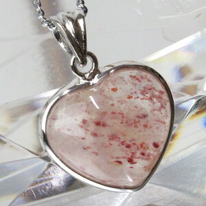 Xgx[NH[c y_gb䕐 Strawberry Quartz Xgx[NH[c lbNX ؂񂾂 ˂ꂷ y_ggbv Pendant NecklacebY fB[X p[Xg[ VR