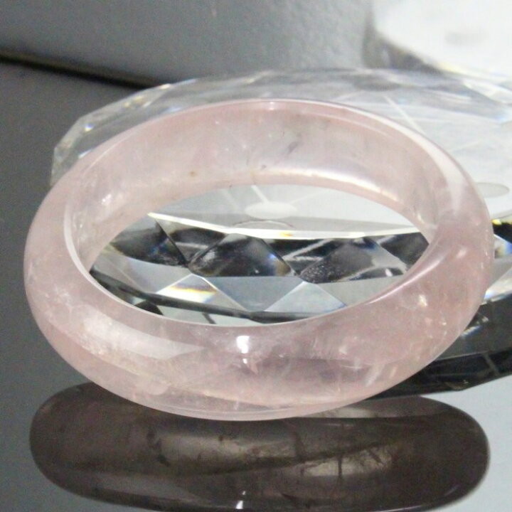 楽天市場】【一点物】ローズクォーツ バングル｜Rose Quartz 紅水晶 