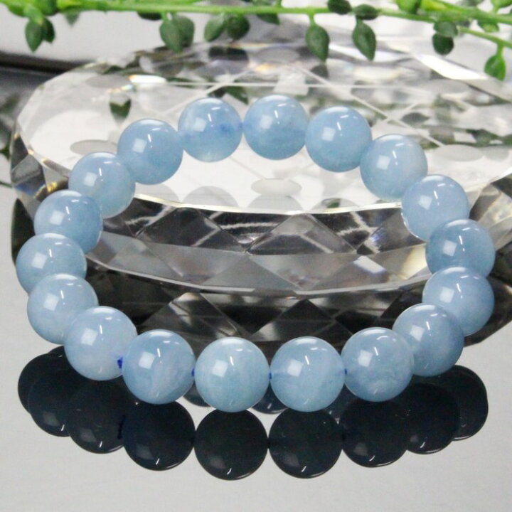 楽天市場】【一点物】アクアマリン ブレスレット｜藍玉 Aquamarine 緑  