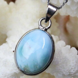 【一点物】ラリマー ペンダント｜曹灰針石 ペクトライト Larimar Pectolite ラリマー ネックレス ペンダントトップ Pendant Necklace｜メンズ Men's レディース Ladies 限定 天然石 ラリマー 【ポイント割引商品】