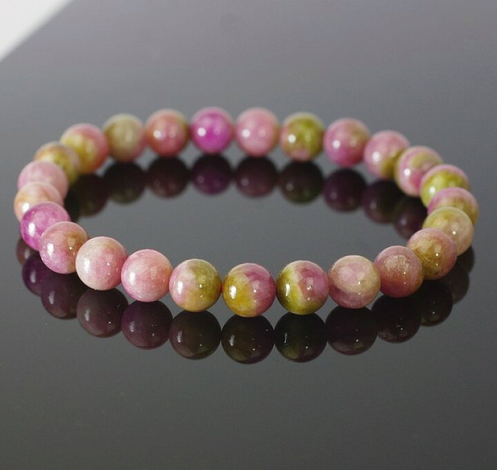 楽天市場】【一点物】ウォーターメロン トルマリン ブレスレット  