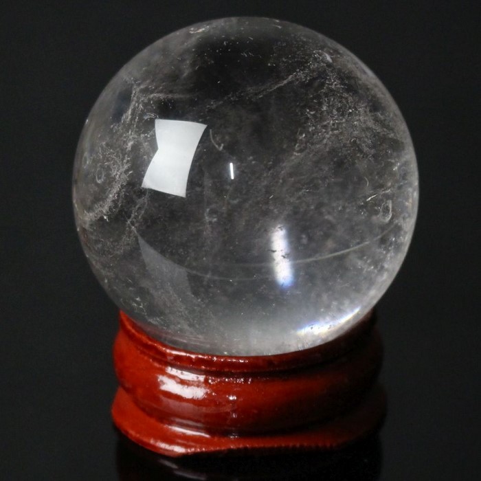 52mm玉】水晶 丸玉 球体 水晶球 置物 水晶玉 原石 クォーツ ロック