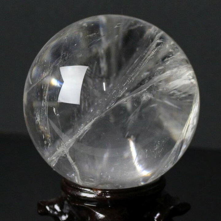 楽天市場】【75mm玉】水晶玉 水晶 丸玉｜ロッククリスタル Crystal 
