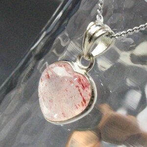 Xgx[NH[c y_gb䕐 Strawberry Quartz Xgx[NH[c lbNX y_gwbh Pendant NecklacebY fB[X lC   VR Xgx[NH