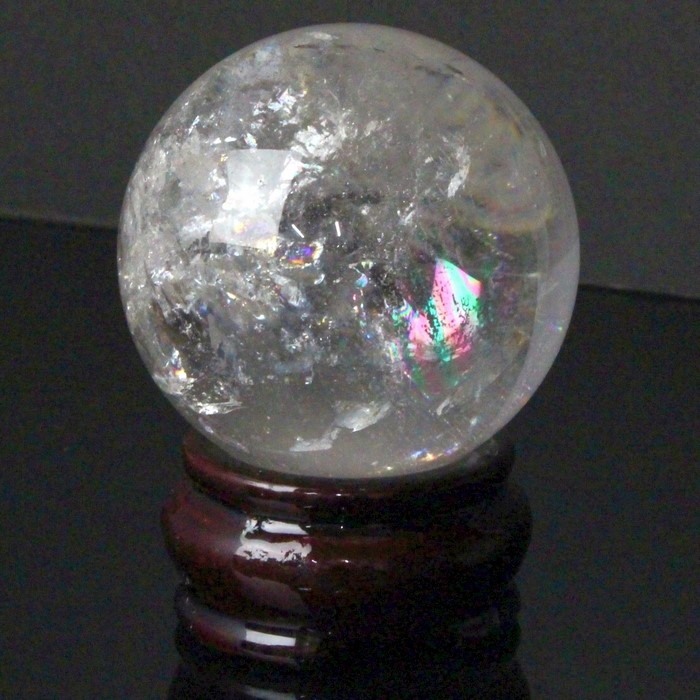 楽天市場】【厳選品質 透明度が高品質の証 55mm玉】天然 水晶玉