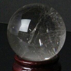 【厳選品質 透明度が高品質の証 52mm玉】天然 水晶玉｜Crystal すいしょう ロッククリスタル 石英 クリスタル クォーツ 水晶 原石 丸玉 Crystal ball 球体 地鎮祭 置物 台座 占い お守り 水晶球 ルース｜メンズ レディース 人気 おすすめ 天然石 天然