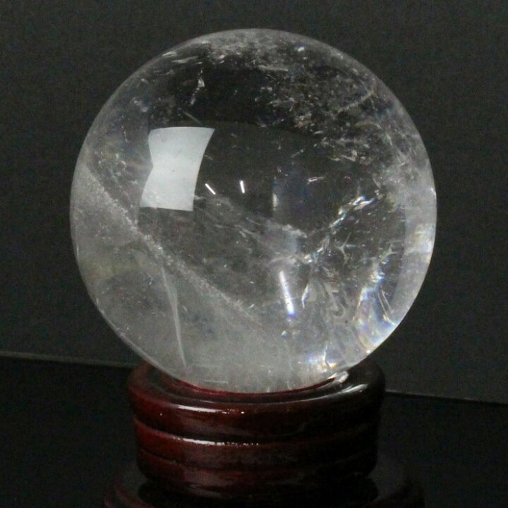 楽天市場】【厳選品質 透明度高い水晶玉 大玉 78mm玉】天然 水晶玉 