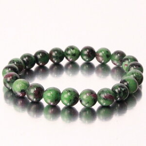 y 1_ 8mmʁzr[C]CTCg uXbgbRuby Zoisite AjCg r[ uX oO  r uXbh Bracelet uXbg BanglebY fB[X _AC