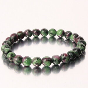 y 1_ 7mmʁzr[C]CTCg uXbgbRuby Zoisite r[C]CTCg uX oO  r uXbh Bracelet uXbg BanglebY fB[X _A