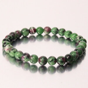 y 1_ 7mmʁzr[C]CTCg uXbgbRuby Zoisite AjCg r[ uX oO  r uXbh Bracelet uXbg BanglebY fB[X VR 