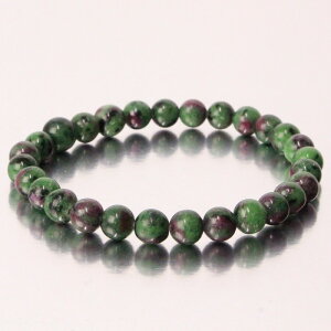 �y���� 1�_�� 7mm�ʁz���r�[�C���]�C�T�C�g �u���X���b�g�b�A�j�����C�g Ruby Zoisite ���r�[ �u���X���b�h Bracelet �u���X �o���O�� ���� �u���X���b�g�b�V�R�� �u���X���b�g �p���[�X�g�[�� ��