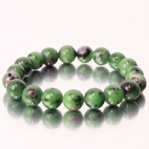 yI _ 10mmʁzr[C]CTCg uXbgbAjCg Ruby Zoisite r[ uXbg Bangle uXbh Bracelet uX oO  rցbY fB[X  _